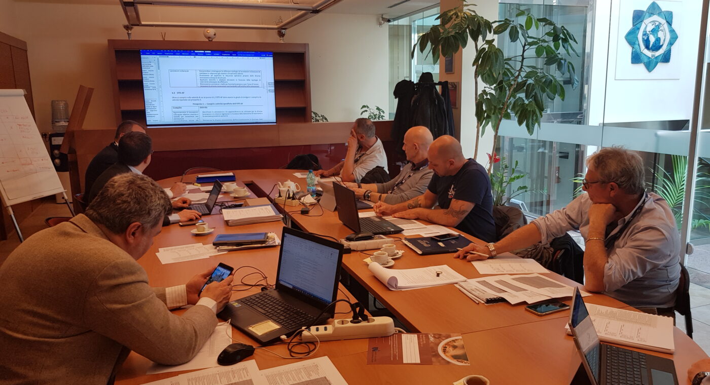 Riunione preliminare audit presso CIPOM